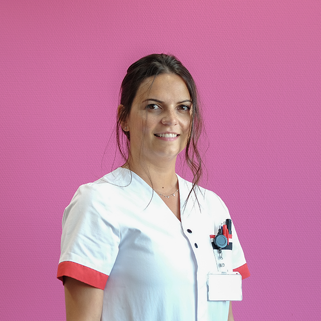 Hoofdverpleegkundige Nicki Hauwelaert