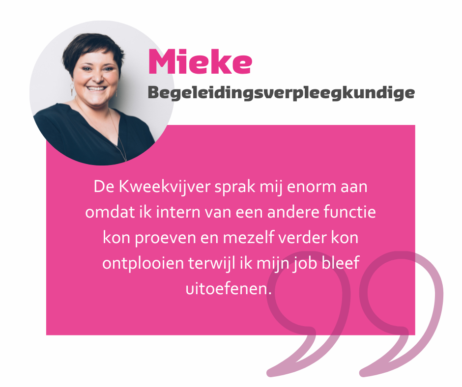 De Kweekvijver quote Mieke